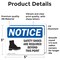 Signmission 3.5 in Height, 5 in Width, Vinyl Decal, Rectangle OS-2PACK-NS-D-35-L-18216 - alternate 4
